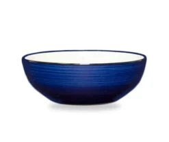 Evolution Hand Painted Navy 20-Piece Dinnerware Set -Home Sale Store 810526265 6