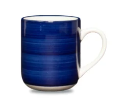 Evolution Hand Painted Navy 20-Piece Dinnerware Set -Home Sale Store 810526265 7