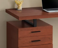 Monarch 48" Floating Computer Desk -Home Sale Store 810527333 3