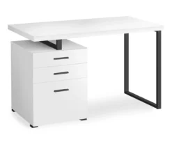 Monarch 48" Floating Computer Desk -Home Sale Store 810527338 2