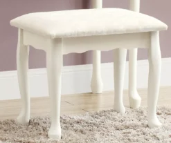 Antique White 2-Piece Mirror Vanity Set -Home Sale Store 810527351 4