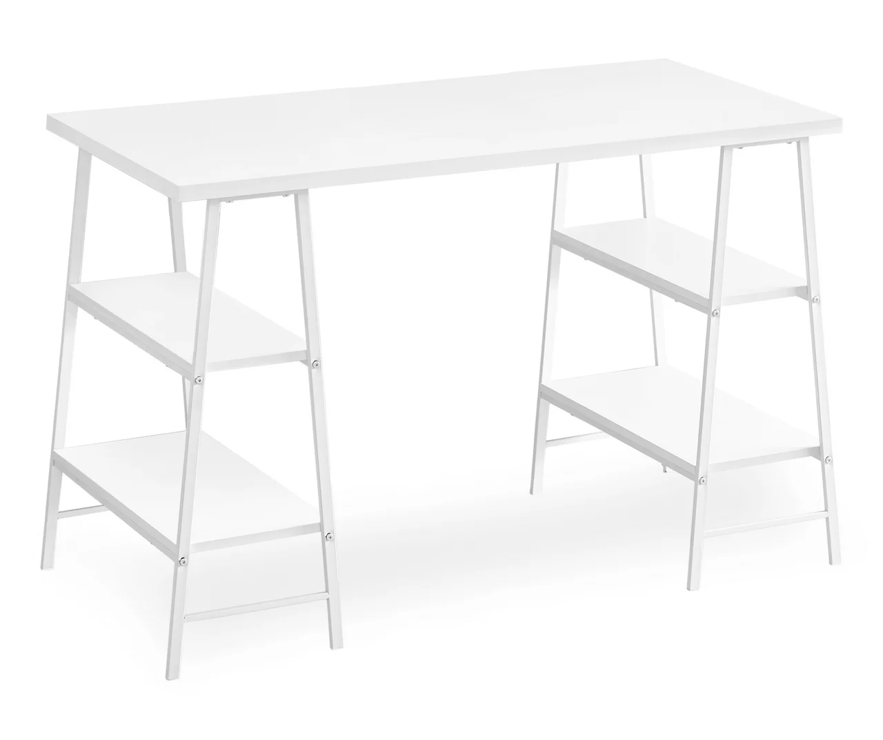 Monarch Metal 3 Tier Computer Desk 4 Monarch Metal 3 Tier Computer Desk - Image 4