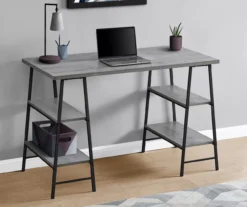 Monarch Metal 3 Tier Computer Desk 32 Monarch Metal 3 Tier Computer Desk -Home Sale Store 810527362 1