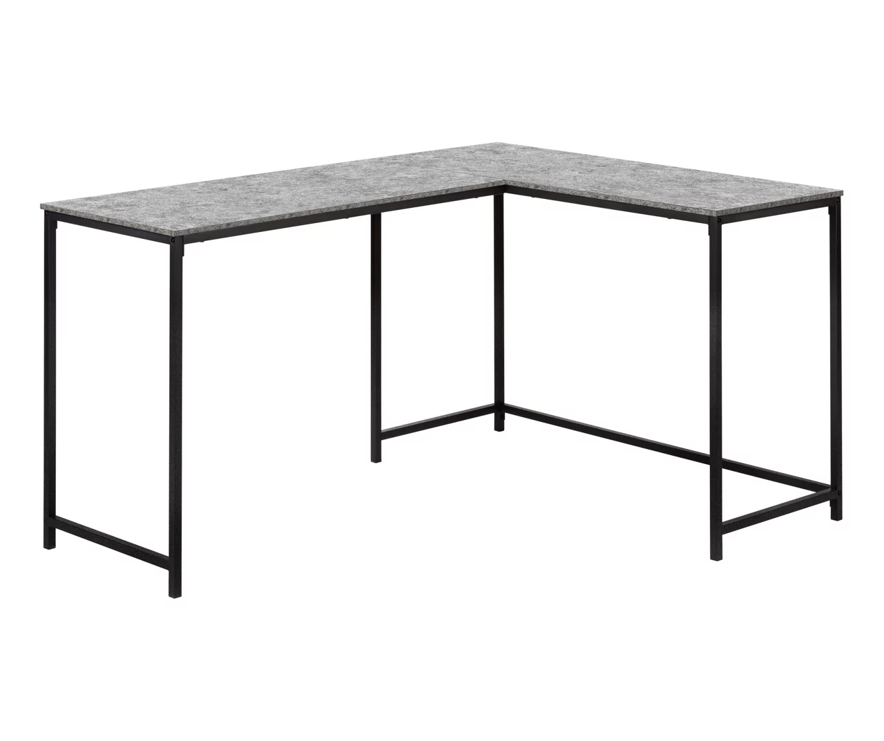 Monarch L-Shaped Metal Corner Desk 1 Monarch L-Shaped Metal Corner Desk