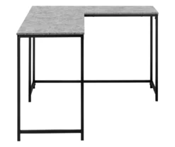 Monarch L-Shaped Metal Corner Desk 26 Monarch L-Shaped Metal Corner Desk -Home Sale Store 810527367 5