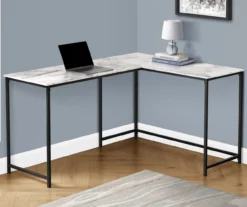 Monarch L-Shaped Metal Corner Desk 36 Monarch L-Shaped Metal Corner Desk -Home Sale Store 810527368 1