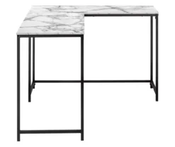 Monarch L-Shaped Metal Corner Desk 35 Monarch L-Shaped Metal Corner Desk -Home Sale Store 810527368 5