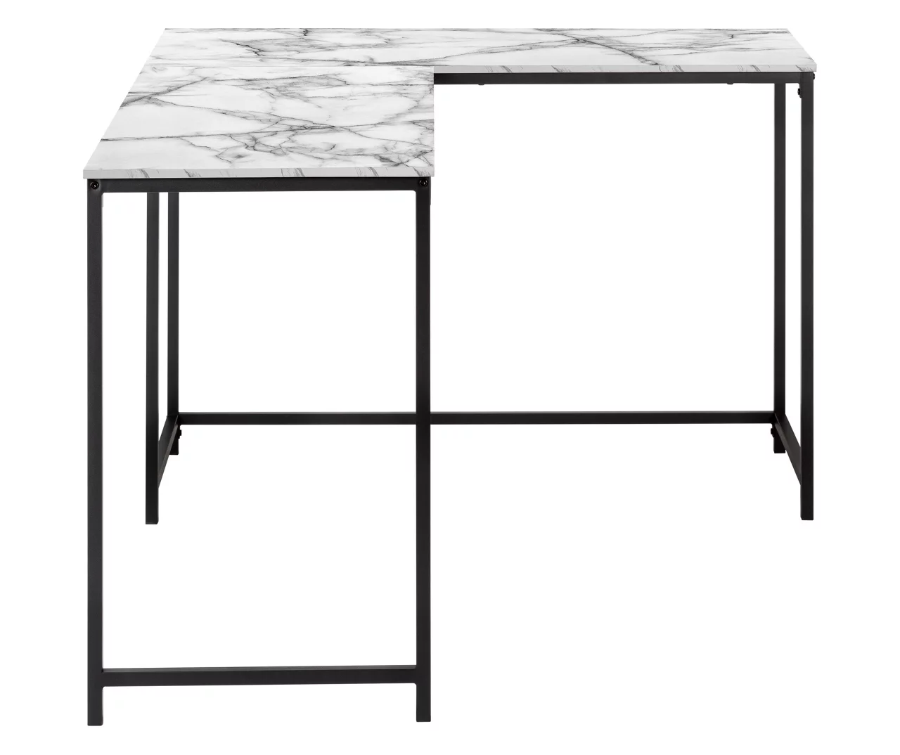 Monarch L-Shaped Metal Corner Desk 16 Monarch L-Shaped Metal Corner Desk - Image 16