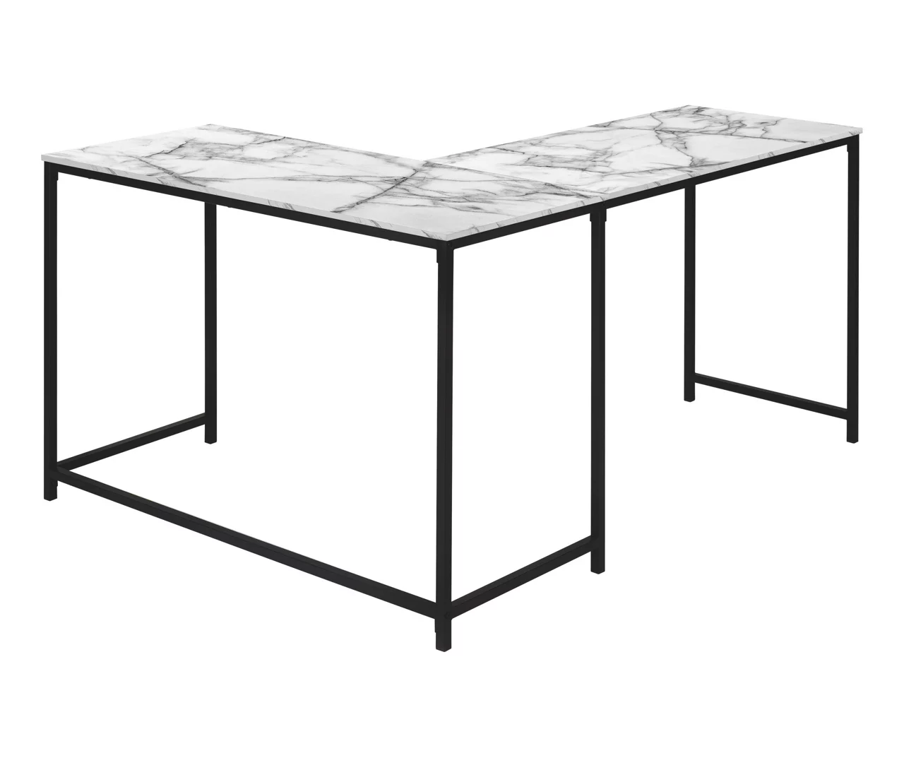 Monarch L-Shaped Metal Corner Desk 15 Monarch L-Shaped Metal Corner Desk - Image 15