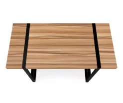 Brown Wood Look Thick Panel Computer Desk -Home Sale Store 810533370 5