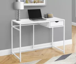 42" Single Drawer Computer Desk -Home Sale Store 810533429 1