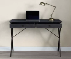 Real Living Rustic 2-Drawer Writing Desk -Home Sale Store 810534674 21