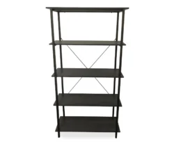Real Living Rustic 5-Shelf Bookcase 21 Real Living Rustic 5-Shelf Bookcase -Home Sale Store 810534675 1