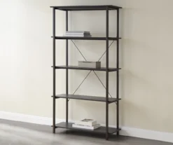 Real Living Rustic 5-Shelf Bookcase 14 Real Living Rustic 5-Shelf Bookcase -Home Sale Store 810534675