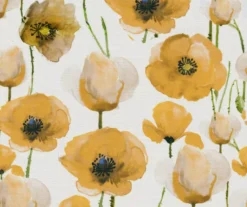 Golden Poppy Wood Leg Storage Ottoman -Home Sale Store 810535757 5