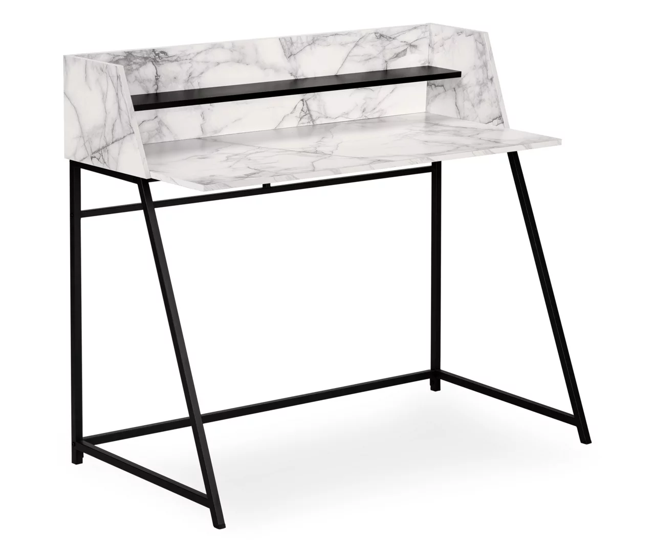 Monarch Office Desk With Hutch 2 Monarch Office Desk With Hutch - Image 2