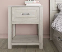 Sierra Ridge Levi Light Walnut Nightstand 11 Sierra Ridge Levi Light Walnut Nightstand -Home Sale Store 810538118 3