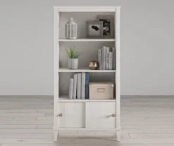 Monarch Hill Poppy Ivory Oak Bookcase -Home Sale Store 810538210 2
