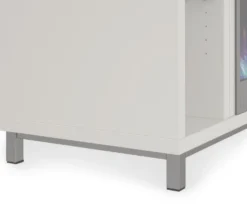 48" Intrepid White Electric Fireplace Console -Home Sale Store 810538247 4