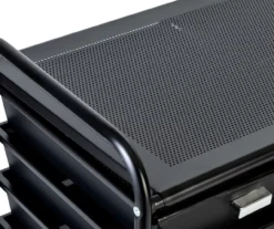 Black Metal 12-Drawer Rolling Storage Cart 9 Black Metal 12-Drawer Rolling Storage Cart -Home Sale Store 810539917 4