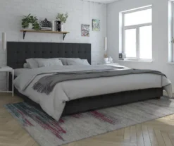 CosmoLiving Elizabeth Velvet Storage Bed -Home Sale Store 810540948 3