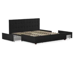 CosmoLiving Elizabeth Velvet Storage Bed -Home Sale Store 810540948 4