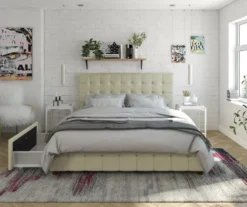 CosmoLiving Elizabeth Velvet Storage Bed -Home Sale Store 810540949 1