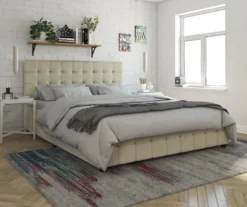 CosmoLiving Elizabeth Velvet Storage Bed -Home Sale Store 810540949 3