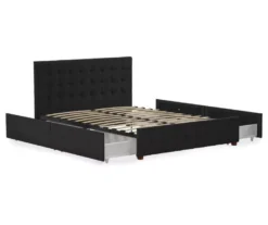 CosmoLiving Elizabeth Velvet Storage Bed -Home Sale Store 810541061 5