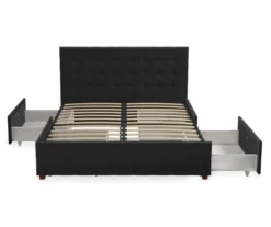 CosmoLiving Elizabeth Velvet Storage Bed -Home Sale Store 810541061 6
