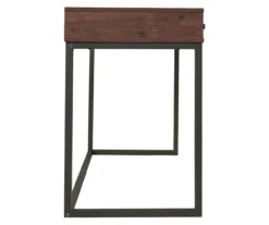 Horatio Brown & Gunmetal Wood Desk -Home Sale Store 810542288 6