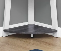 Monarch 5-Shelf Etagere Corner Bookcase -Home Sale Store 810542443 3