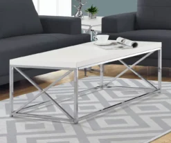 Monarch Metal Coffee Table -Home Sale Store 810542483 1