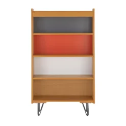 Nate Ash 4-Shelf Bookcase -Home Sale Store 810543195 3