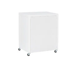 Kari White 2-Drawer Rolling Filing Cabinet -Home Sale Store 810543247 5