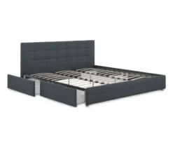 Atwater Living DHP Ryder Linen Upholstered Bed With Storage -Home Sale Store 810543641 3