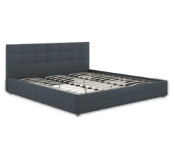 Atwater Living DHP Ryder Linen Upholstered Bed With Storage -Home Sale Store 810543641 5