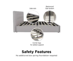 Atwater Living DHP Ryder Linen Upholstered Bed With Storage -Home Sale Store 810543649 2