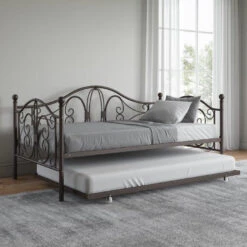 DHP Bradford Bronze Metal Twin Daybed & Trundle -Home Sale Store 810543701 6