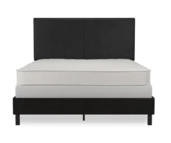 Atwater Living DHP Jazmine Black Faux Leather Upholstered Bed -Home Sale Store 810543813 3