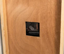 Black & White Distressed Roman Numeral 3-Piece Farmhouse Wall Clock Set, (31.5") -Home Sale Store 810546473 8