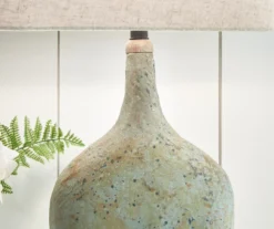 Sage Speckled Maribeth Paper Table Lamp, 2-Pack 7 Sage Speckled Maribeth Paper Table Lamp, 2-Pack -Home Sale Store 810546702 3