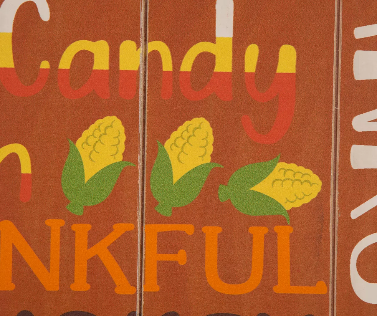 Colorful Thanksgiving Sentiments Hanging Wall Decor 2 Colorful Thanksgiving Sentiments Hanging Wall Decor - Image 2