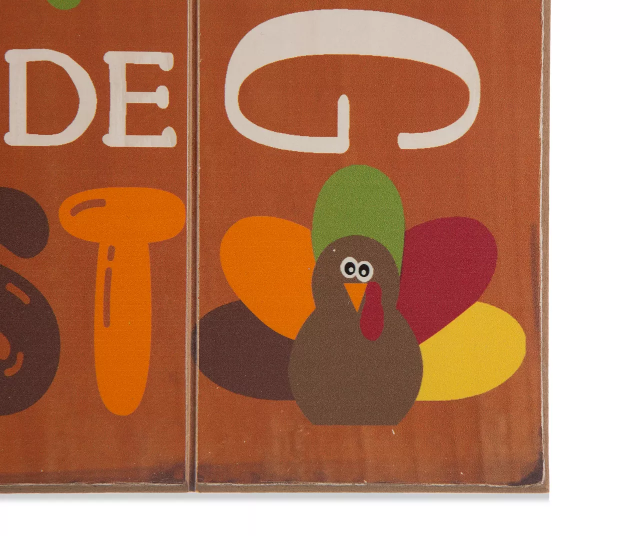 Colorful Thanksgiving Sentiments Hanging Wall Decor 3 Colorful Thanksgiving Sentiments Hanging Wall Decor - Image 3