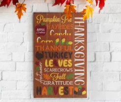 Colorful Thanksgiving Sentiments Hanging Wall Decor 15 Colorful Thanksgiving Sentiments Hanging Wall Decor -Home Sale Store 810547799 8