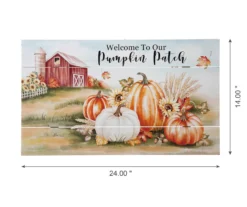 "Pumpkin Patch" Rustic Farm & Pumpkin Wall Decor 12 "Pumpkin Patch" Rustic Farm & Pumpkin Wall Decor -Home Sale Store 810547818 6