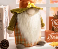 24" Fall Plaid Gnome Standing Decor 9 24" Fall Plaid Gnome Standing Decor -Home Sale Store 810547825 A0 3