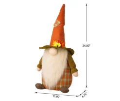 24" Fall Plaid Gnome Standing Decor 13 24" Fall Plaid Gnome Standing Decor -Home Sale Store 810547825 A0 7