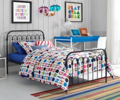 Novogratz Bright Pop Metal Bed 22 Novogratz Bright Pop Metal Bed -Home Sale Store 810548772 1