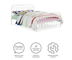 Novogratz Bright Pop Metal Bed 30 Novogratz Bright Pop Metal Bed -Home Sale Store 810548773 1